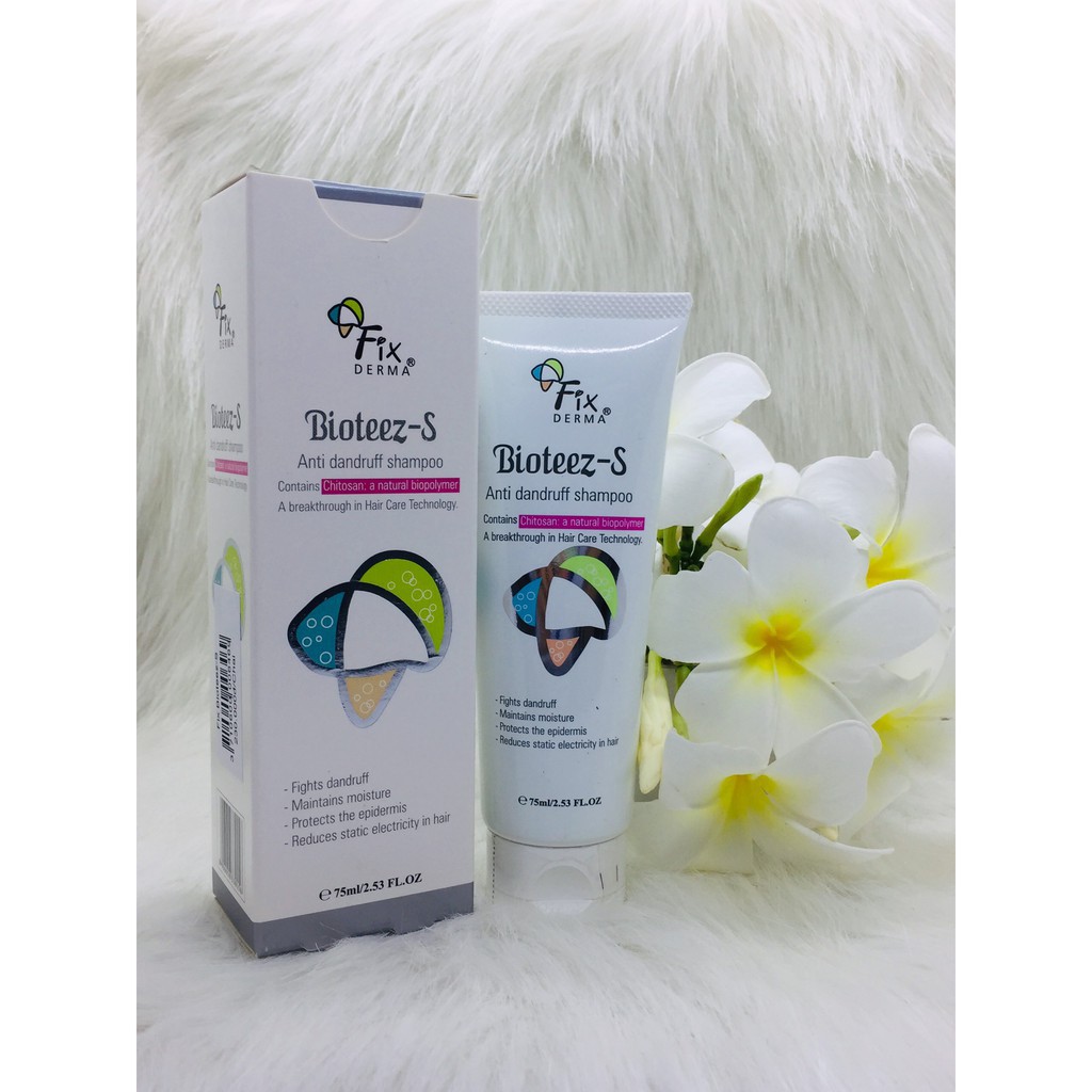 Dầu Gội Ngăn Ngừa Gàu Fixderma Bioteez-s Shampoo (75ml)