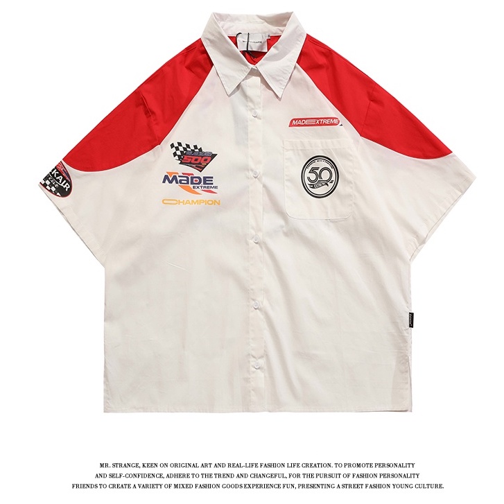 Áo Thun POLO Ngắn Tay Phong Cách Hip hop Thời Trang Mùa Hè