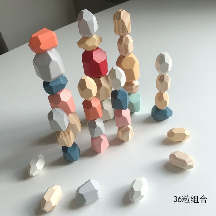 Đồ chơi đá gỗ xếp chồng 36 viên - Jenga