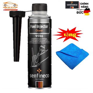 Senfineco 9986 - Phụ Gia Súc Béc Xăng Senfineco Fuel Injection Cleaner 300ml Tặng Khăn