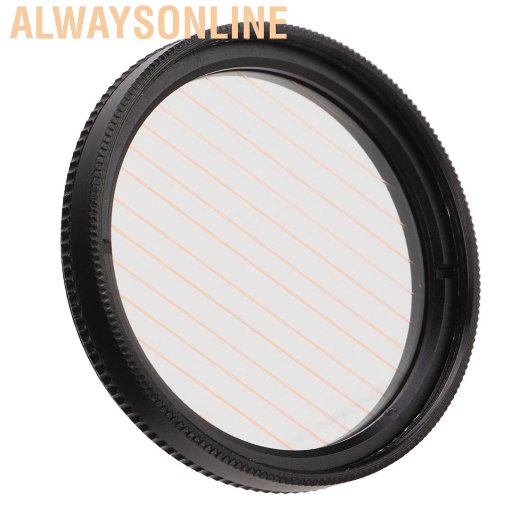 Kính Lọc Hiệu Ứng Streak Anamorphic Tự Nhiên Độ Nét Cao Chống Trầy Xước Màu Vàng Kim Phản Quang Thấp Cho Tv