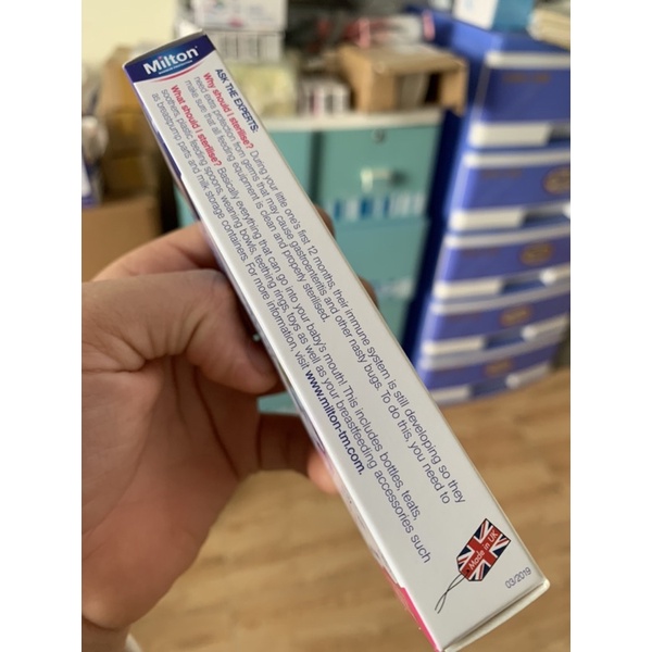 Viên tiệt trùng Milton