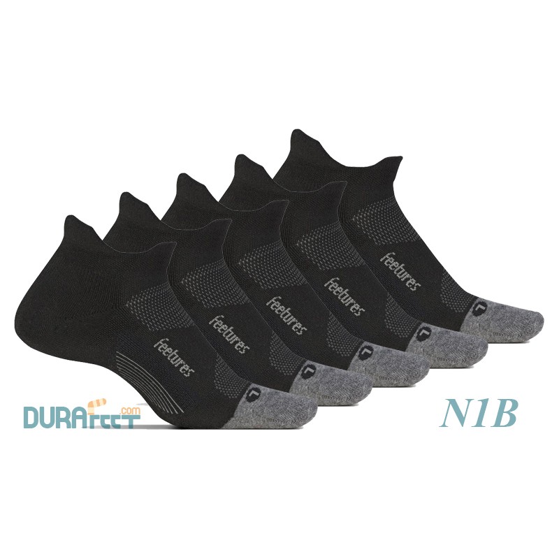 Vớ màu tối - Set 5 đôi tất Feetures siêu bền cổ ngắn mã N1B thumbnail