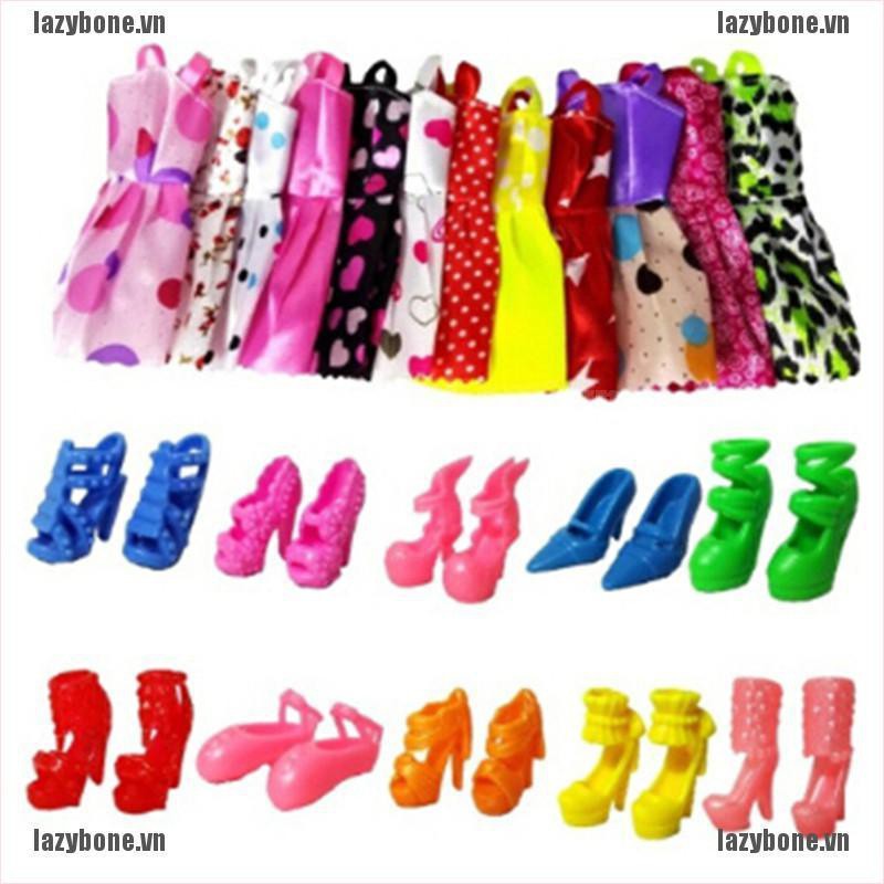 Bộ 10 Váy + 10 Đôi Giày Đáng Yêu Cho Bé