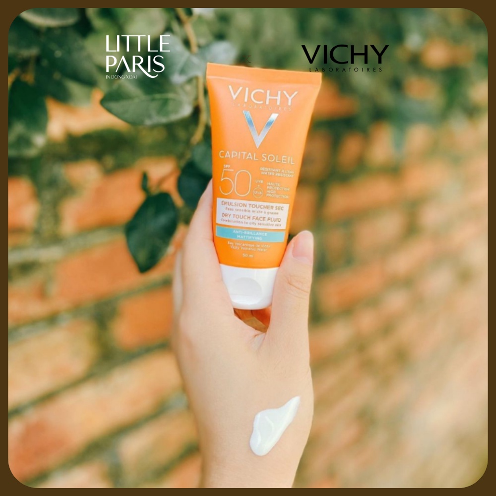 Kem Chống Nắng Vichy Capital Soliel SPF 50| Hàng Nội Địa Pháp