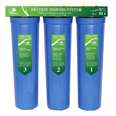 BỘ LỌC NƯỚC SINH HOẠT - LỌC THÔ ĐẦU NGUỒN 3 CẤP LY 20 INCH CHUẨN | BigBuy360 - bigbuy360.vn