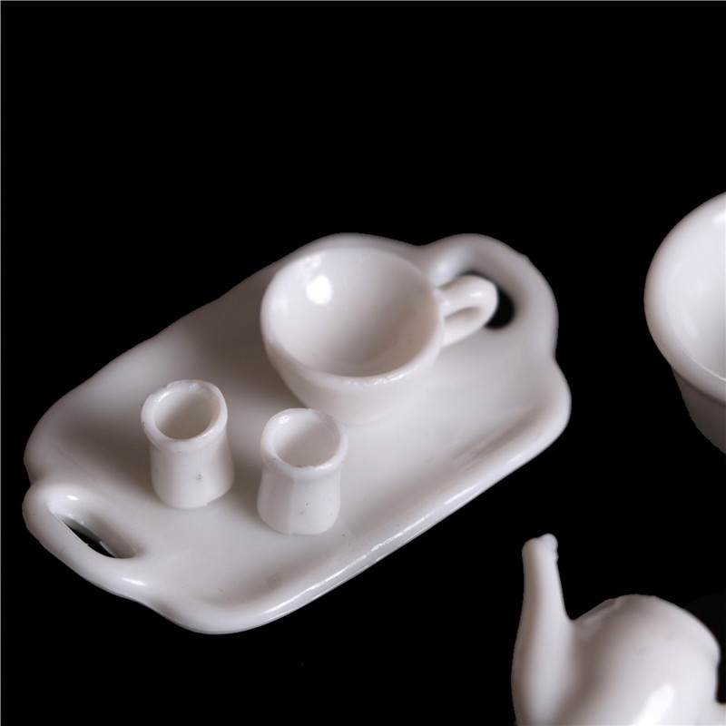 Bộ 10 Tách Trà mini Trang Trí Nhà Búp Bê Xinh Xắn