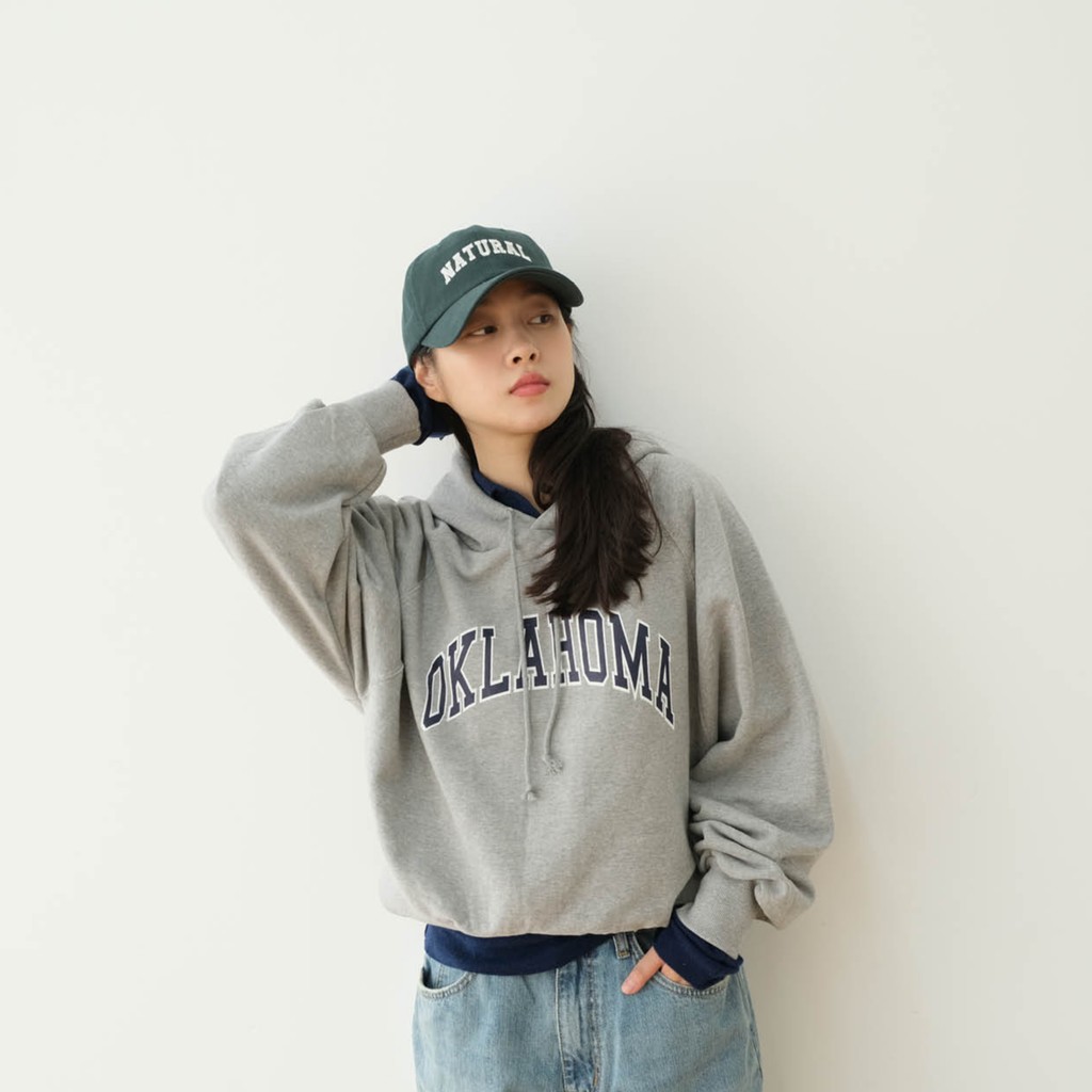 Oklahoma hoodie - áo hoodie có nón Hàn Quốc