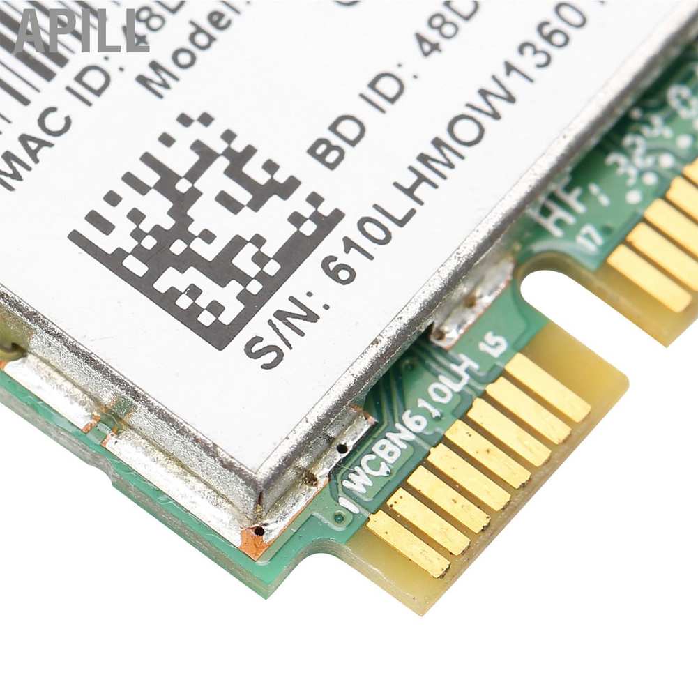 Thẻ Mạng Không Dây Apill Rtl8723Ae 300m + Bluetooth4.0 Half Mini Pci-E Wlan Wifi