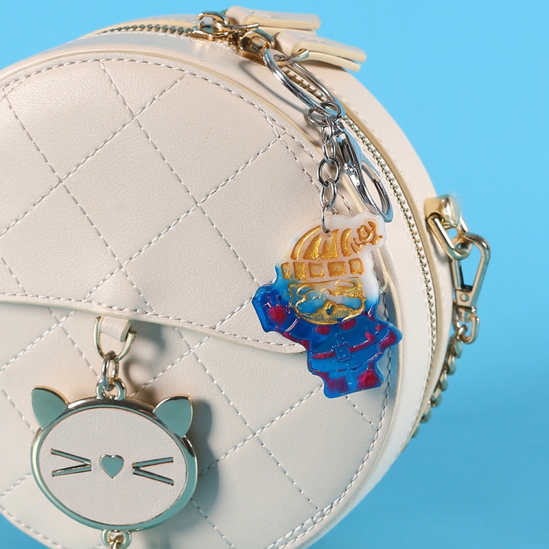 Sa Khuôn Silicon Làm Mặt Vòng cổ / Móc Khóa DIY