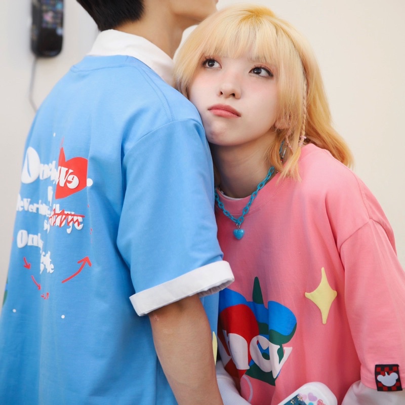 Áo Thun Uncover Love Phone Màu Xanh | BigBuy360 - bigbuy360.vn