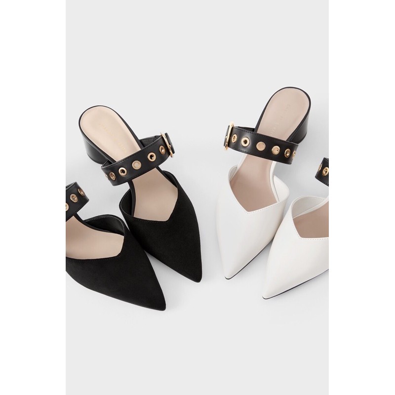 GIÀY CAO GÓT CHARLES AND KEITH QUAI DA HÀNG XUẤT