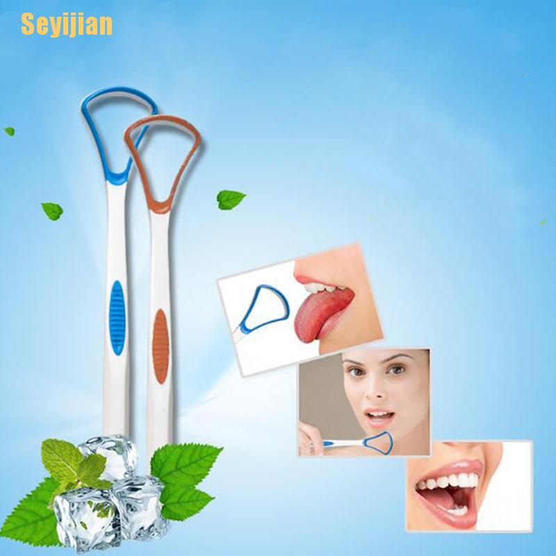 Bàn Chải Nhựa Vệ Sinh Lưỡi Chăm Sóc Răng Miệng