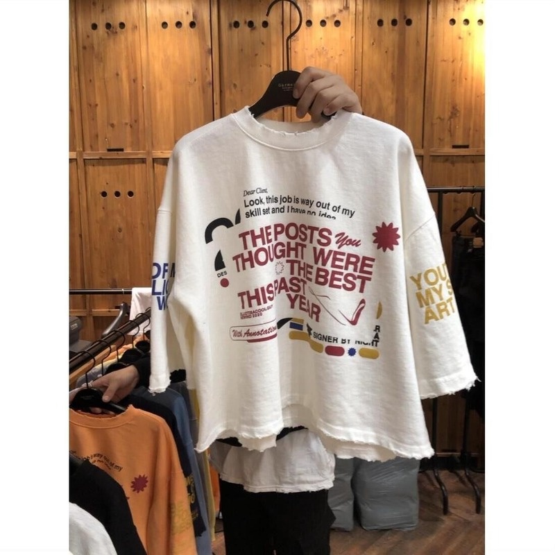 Áo Thun Nữ Ngắn Tay Cổ Tròn Thời Trang Hàn