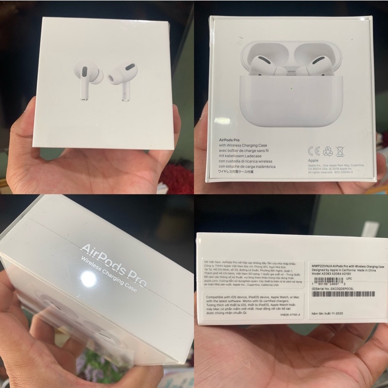 {Chính hãng Apple Việt Nam} Tai nghe bluetooth Apple AirPods Pro - MWP22VN/A