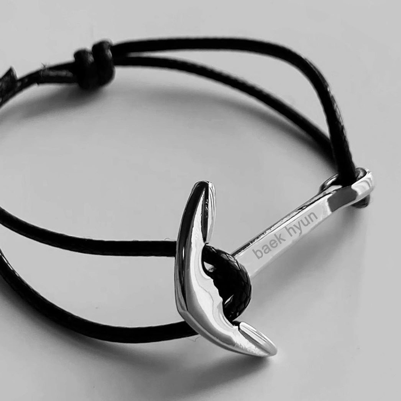 Tmdbyx Vòng Đeo Tay Kpop Khắc Chữ Baekhyun Của Nhóm EXO Tmdybyx