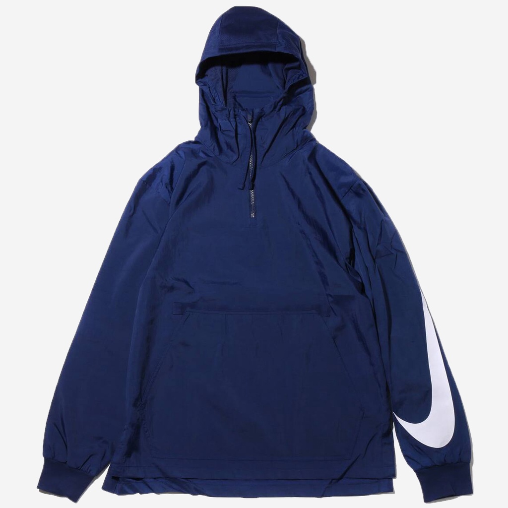 ÁO KHOÁC NIKE QUICK DRY PULLOVER - XANH NAVY /TRẮNG