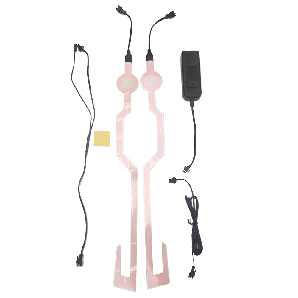 Đèn LED gắn mũ bảo hiểm xe máy chất liệu siêu bền chống thấm nước