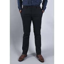 Quần âu owen màu đen regular fit 2 cạp tăng đơ QRT91045