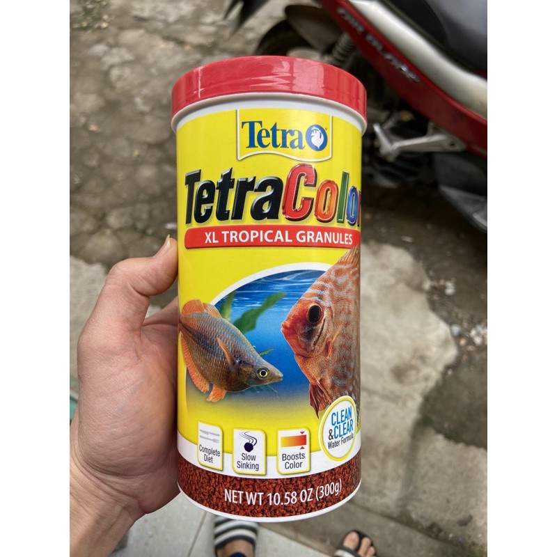 TeTra Color - Thức Ăn Cá Cảnh Cao Cấp - Giúp Lên Màu Đẹp Cho Cá Dĩa, Các Loại Cá Thuỷ Sinh (hủ 50gr và hủ nguyên 300gr)
