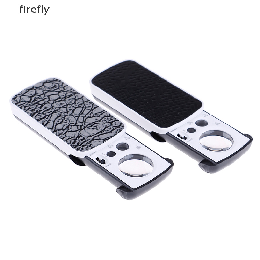 Kính Lúp Bỏ Túi 30X 60X 90X Có Đèn Led Chuyên Dụng Làm Trang Sức