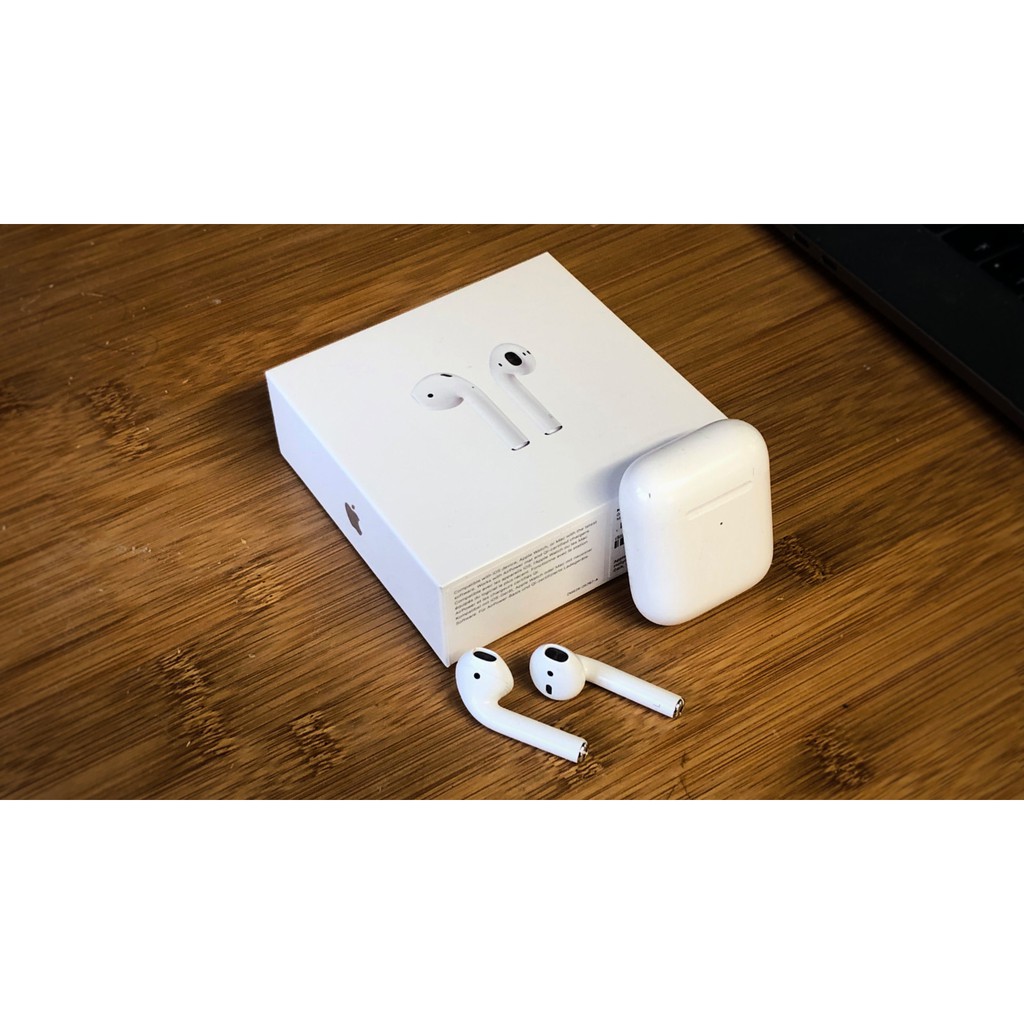 [Mã ELMS3TR giảm 7% đơn 2TR] [TRẢ GÓP 0%] Tai nghe Bluetooth Apple AirPods 2 True Wireless sạc không dây – New seal