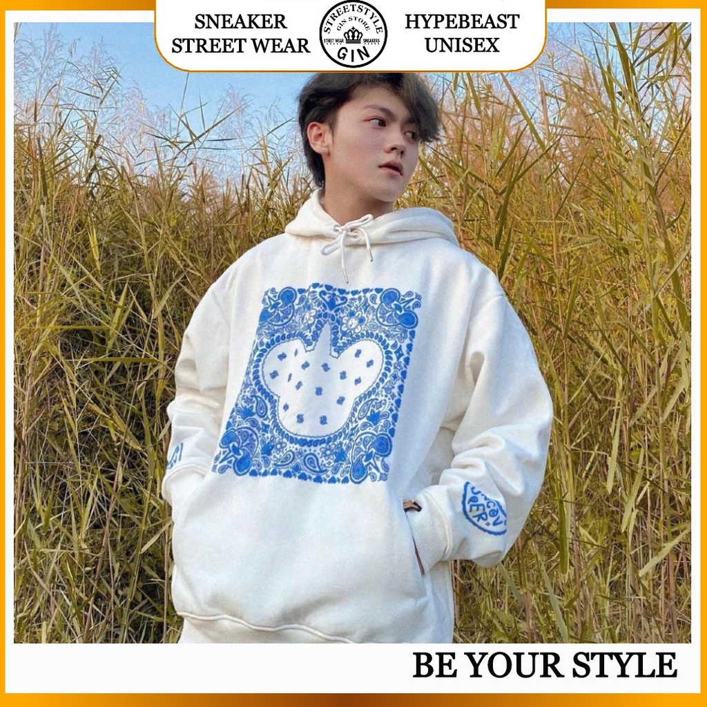 Áo Hoodie UNCOVER (SICI) Full tag mới form chuẩn form rộng phong cách Ulzzang - GIN STORE