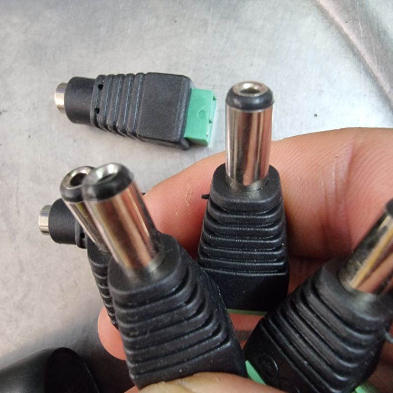 Jack nguồn đực - cái DC 5.5x2.1mm