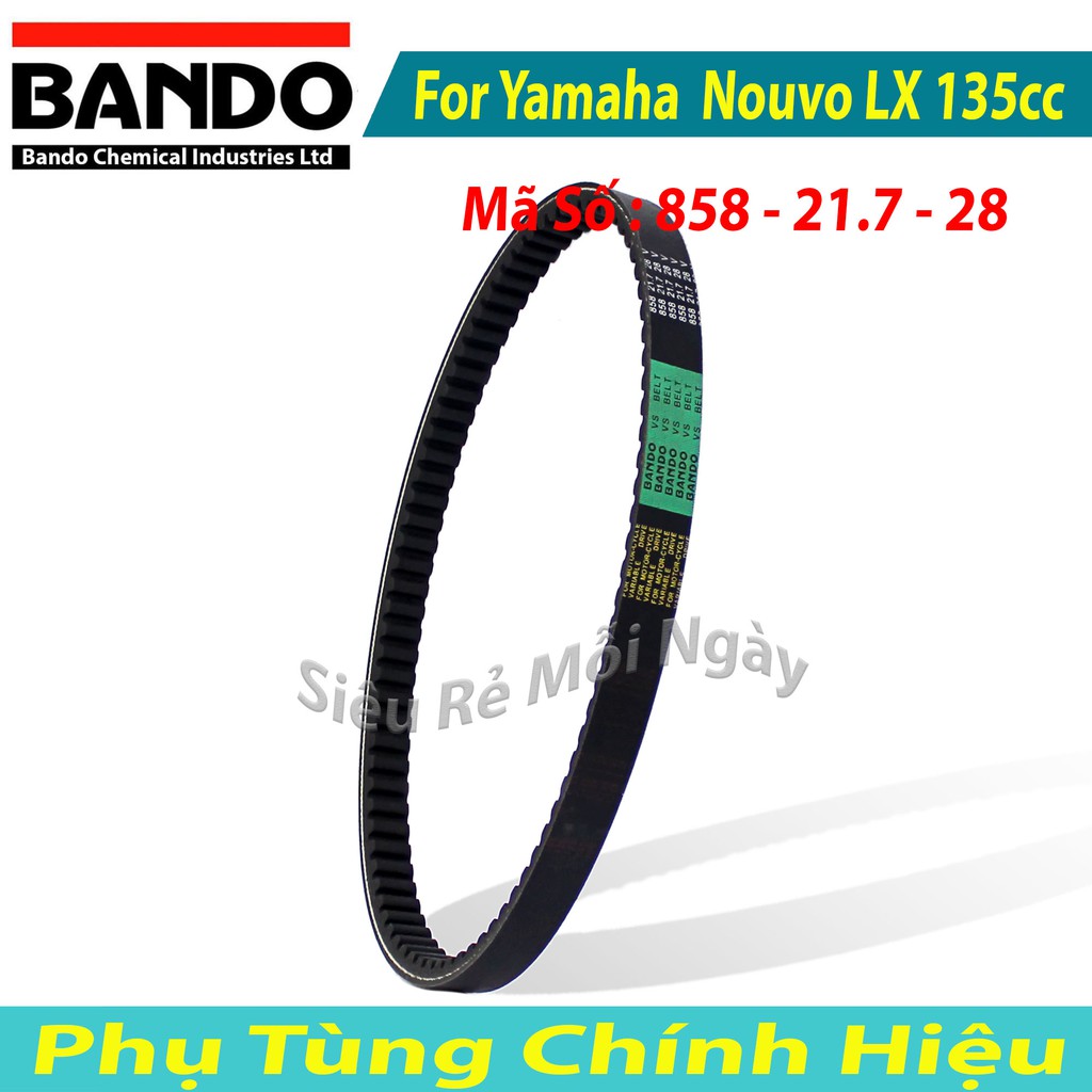 Dây Curoa Yamaha Nouvo LX135 Bando Thái Lan