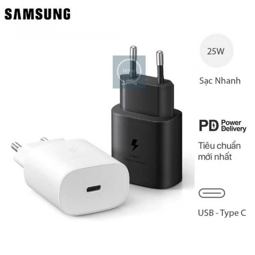 Bộ sạc nhanh Samsung 15W Zin chân Micro-USB và Type-C cho Note 8 Note 9 S8 S9 S10 A20 A50s A10s A20s M20 J7 prime