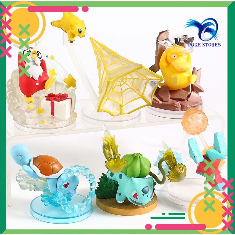 Mô hình POKEMON màu sắc sinh động, làm từ nhựa PVC cao cấp