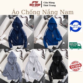Áo Chống Nắng Nam, Áo Nắng Nam Vải Kim Cương Hạt Cườm Siêu Thoáng, Làm Mát Cơ Thể, Chông Tia UV
