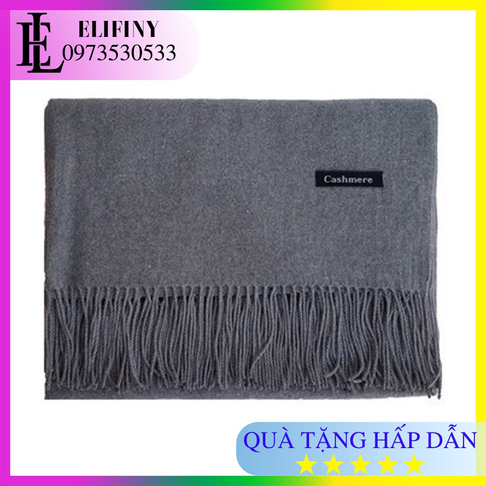 Khăn Quàng Cổ Nam Nữ Cashmere Len Dệt Kim ⚡FREESHIP⚡ Thời Trang Cao Cấp Mềm Mịn Chất Đẹp