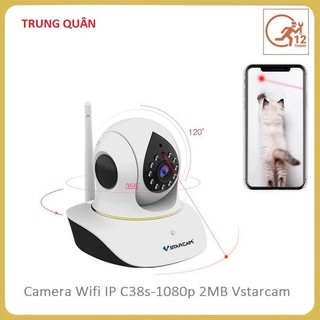 Camera wifi ip trong nhà C38s 1080p 2MB Vstarcam - Bảo hành 12 tháng