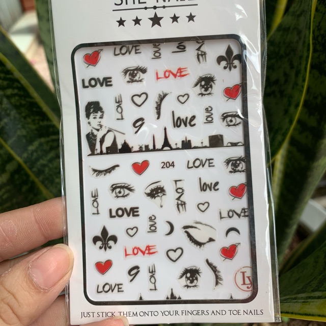 Sticker 204 ( 10 tặng 1 )