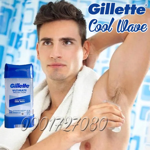 Lăn khử mùi Gillette Cool wave 48hr - For MEN