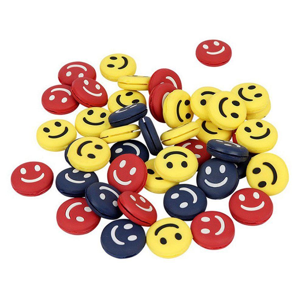 Vợt Tennis Giảm Xóc Bằng Silicon Hình Mặt Cười Dễ Thương