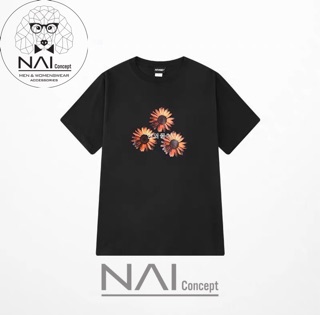 Xả kho hàng hè áo thun hoa cúc hàng vn form oversize nam nữ