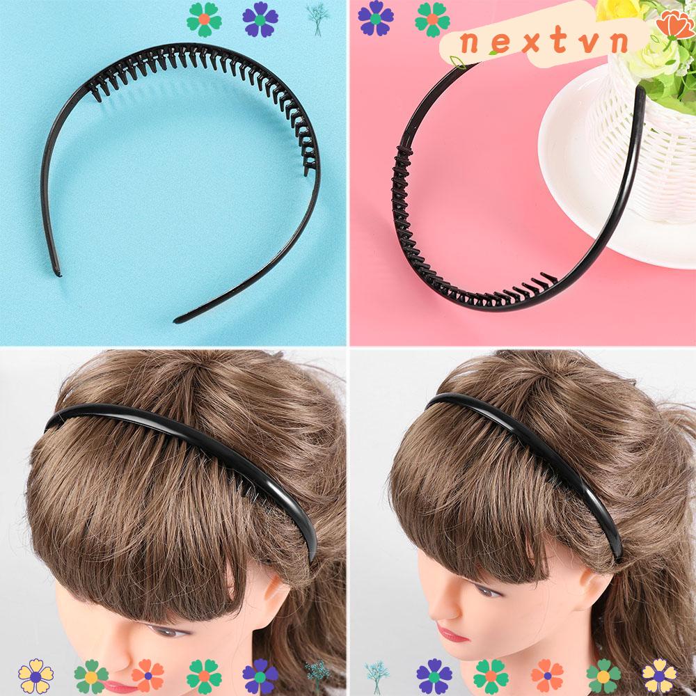 1 Cài tóc màu đen làm từ nhựa