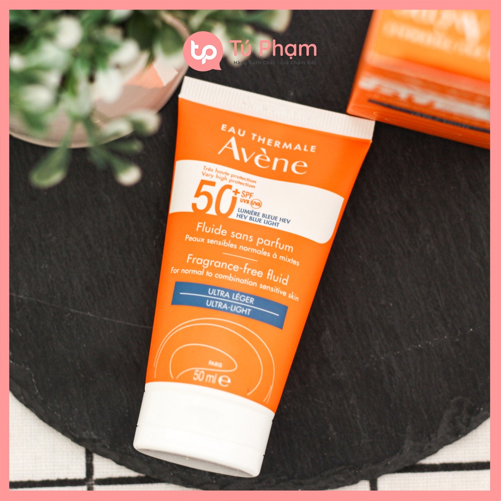 Kem Chống Nắng Avene Dry Touch Fluide SPF50+ 50ml