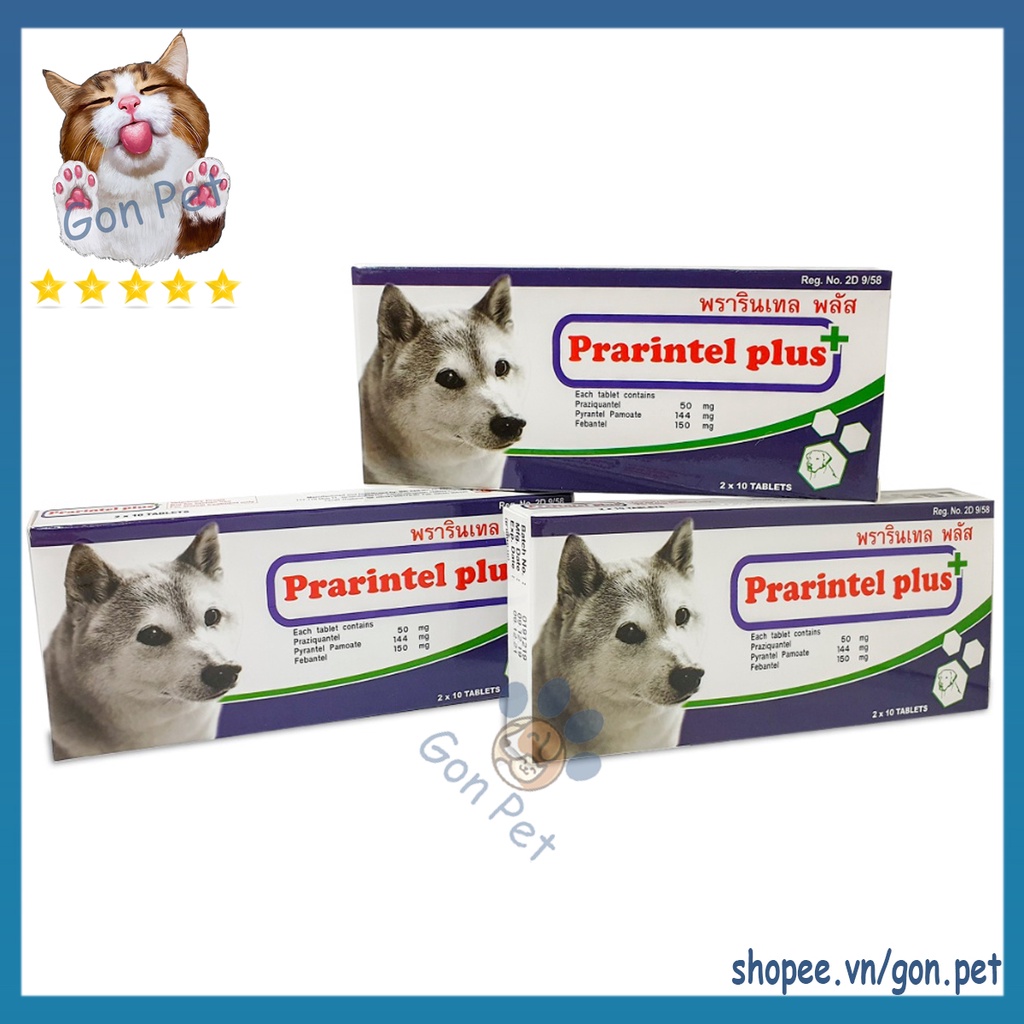 Một Viên Prarintel Plus Cho Chó