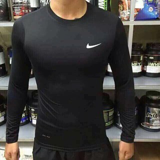 Sale sốc Áo giữ nhiệt dài tay nam thể thao , Áo giữ nhiệt mặc đá bóng phom 50-80kg siêu đẹp