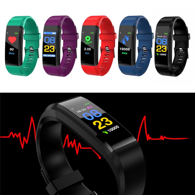 Đồng Hồ Thông Minh Đa Chức Năng Theo Dõi Sức Khoẻ Kết Nối Bluetooth