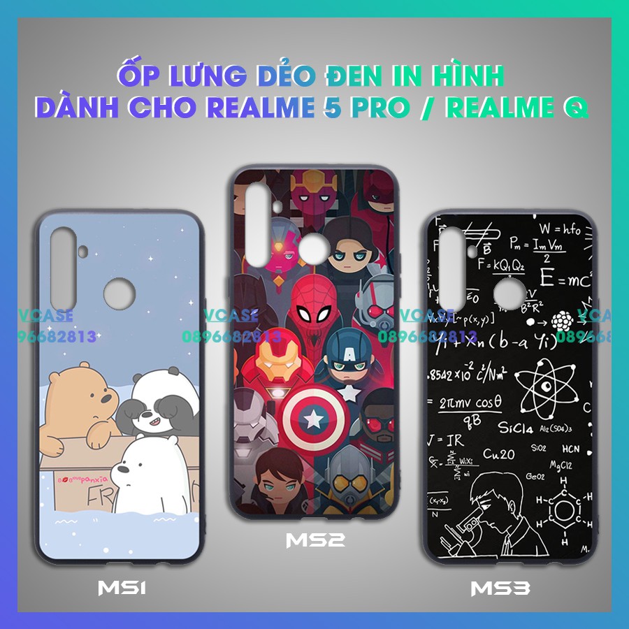 Ốp Lưng Realme 5 pro In Hình