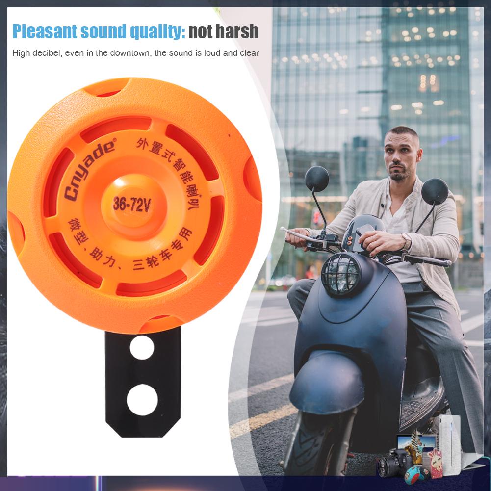 Còi điện 36V/ 48V/ 60V chống thấm nước chuyên dụng dành cho xe mô tô