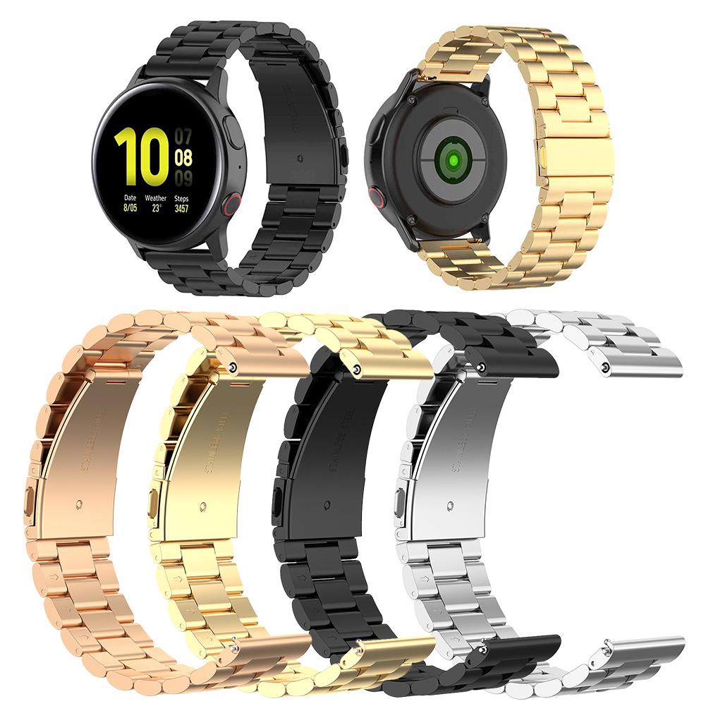 Dây Đeo Kim Loại 20mm Cho Đồng Hồ Thông Minh Samsung Galaxy Watch Active 2 40/44mm