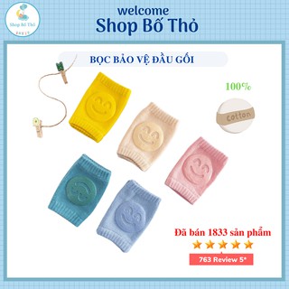 Tất Gối Tập Bò Cho Bé, Bọc Bảo Vệ Đầu Gối, Vớ Tập Bò, Tập Đi Chống Trơn Trượt