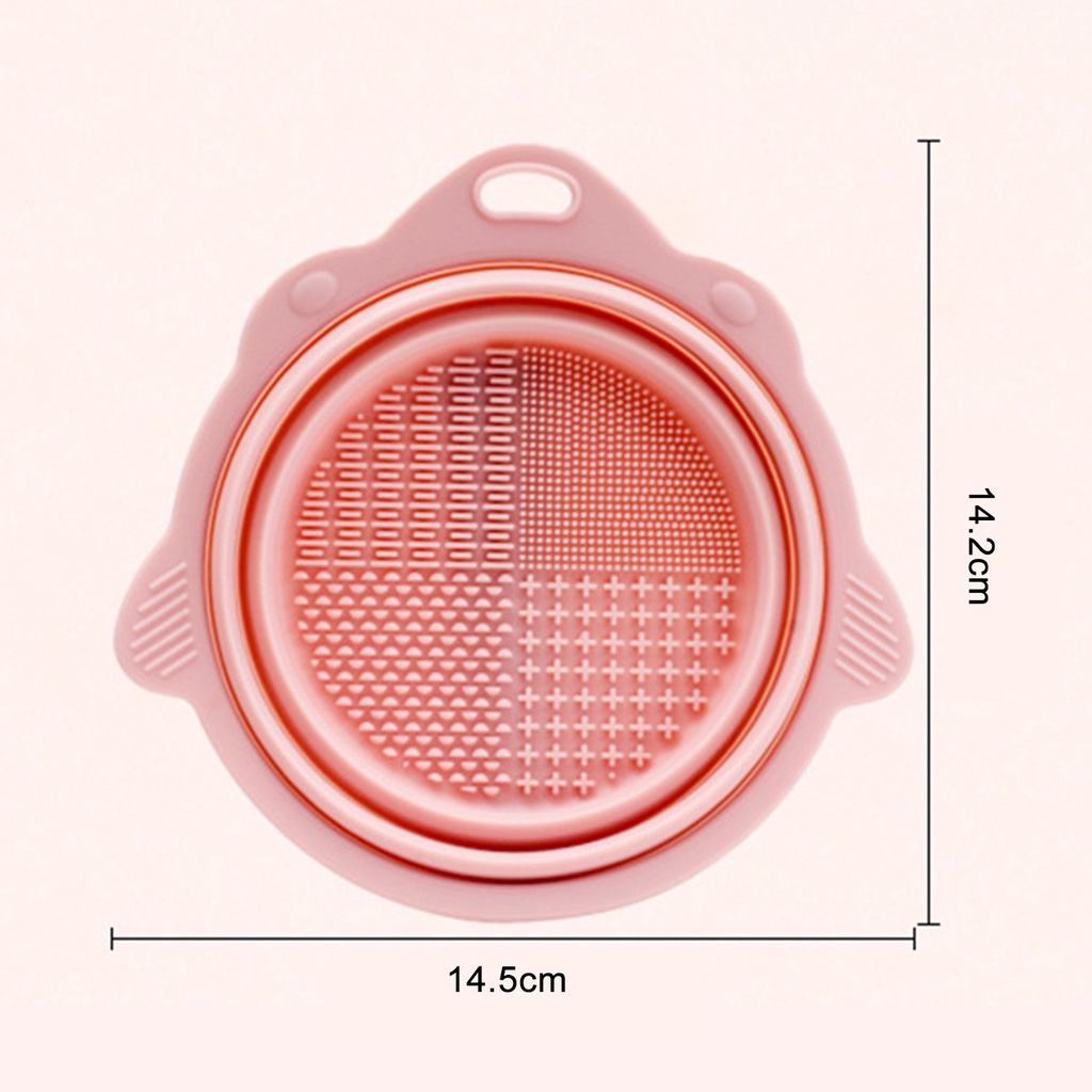 Tô Rửa Cọ Trang Điểm Chuyên Nghiệp Đa Năng Chống Rò Rỉ