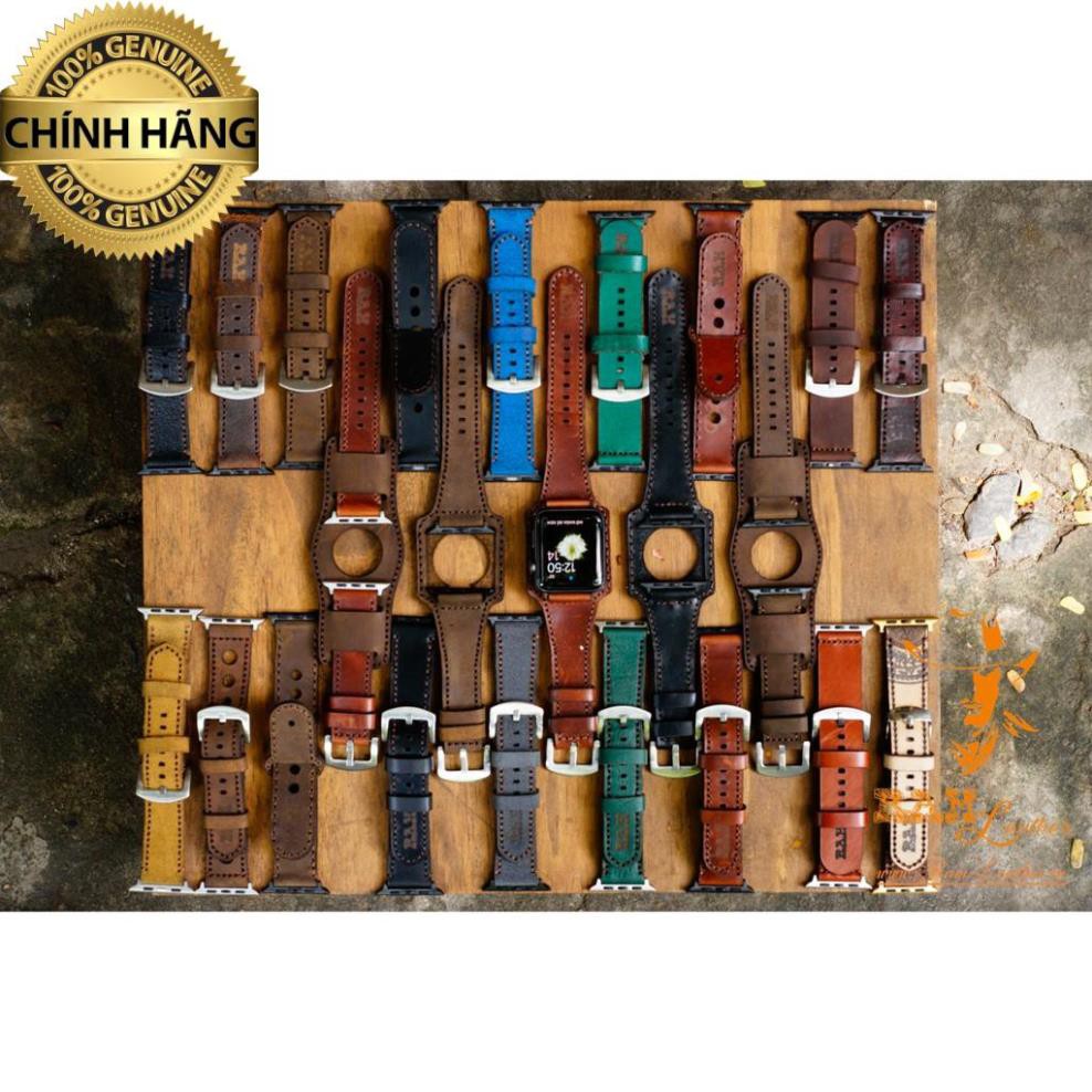 (TẶNG KHÓA + CÂY THAY DÂY + 2 CHỐT) Tổng hợp dây đồng hồ Apple Watch của RAM Leather .