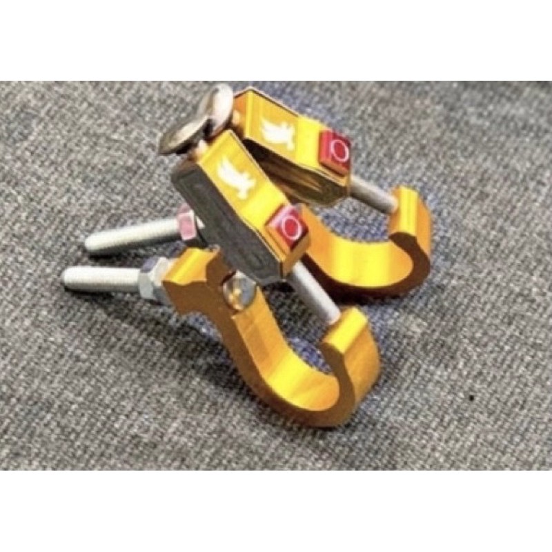 Móc Bấm Treo Đồ Nhôm Dành Cho Các dòng Xe Máy(1 cặp)